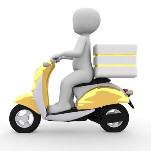 roller, vespa, delivery